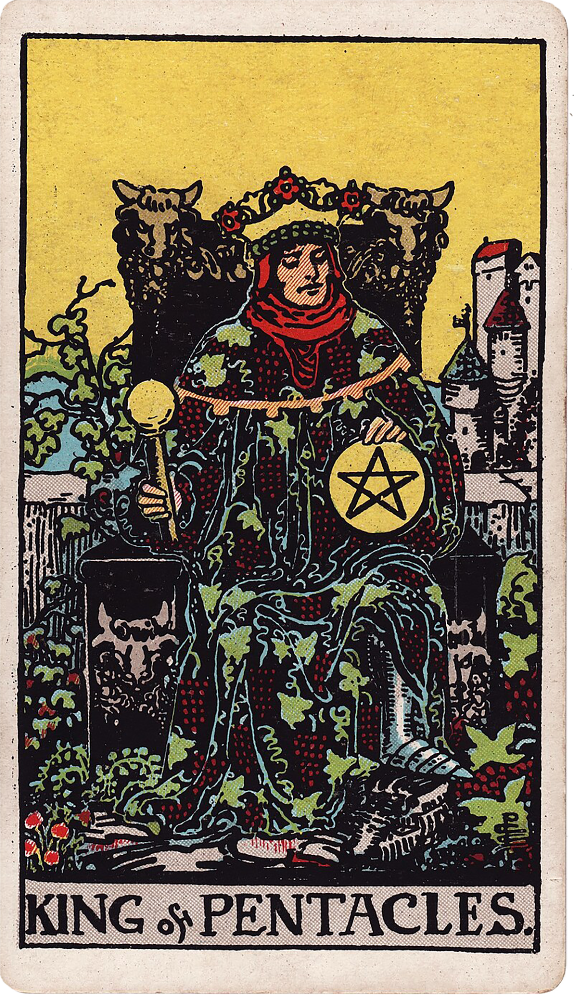 King of Pentacles Tarot card